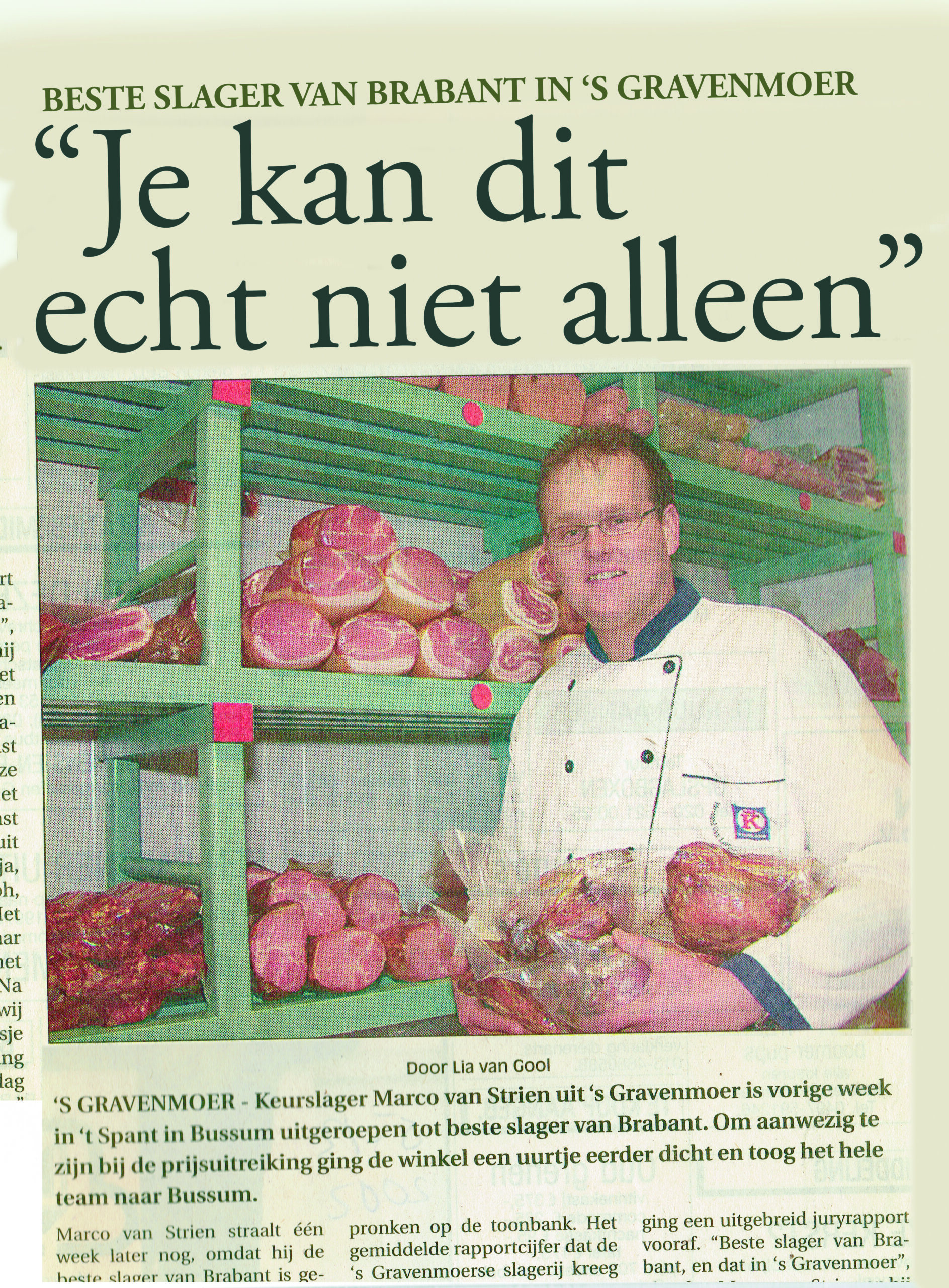 Beste slagerij van Noord-Brabant