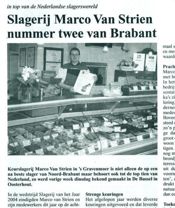 Verkiezing Slagerij van het jaar