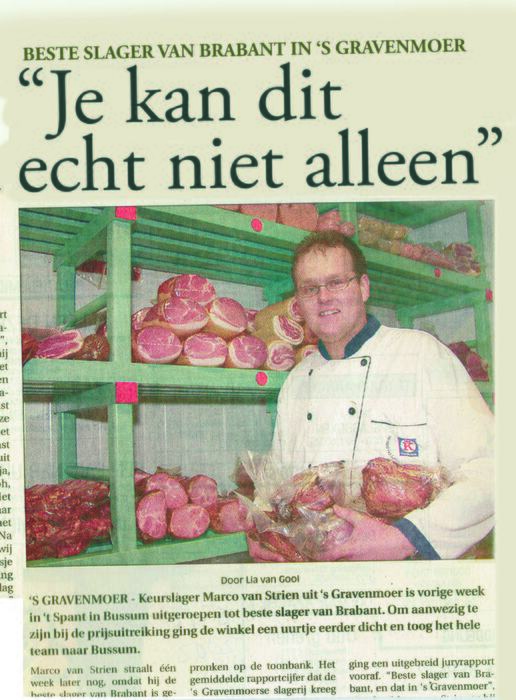 Beste slagerij van Noord-Brabant