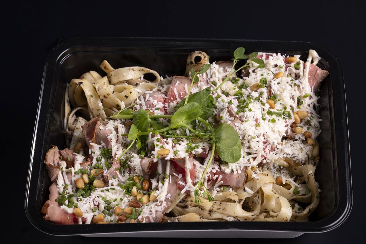 Truffel beef pasta